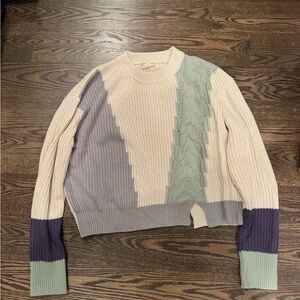 Hem & Thread Multicolor Knit Sweater